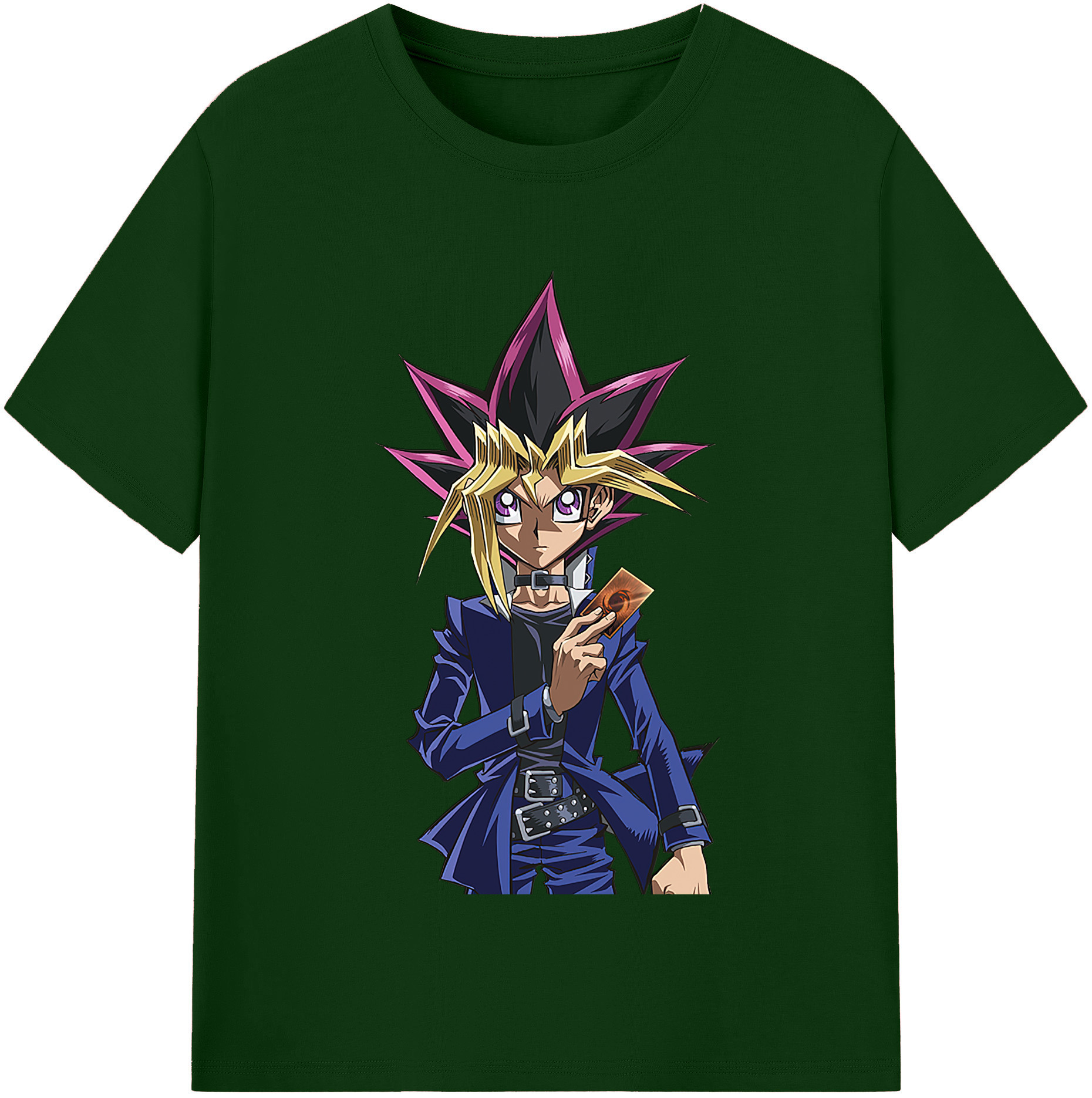 （画像用） 遊☆戯☆王 Yu-Gi-Oh! 綿100％半袖Tシャツ（フロントプリント）